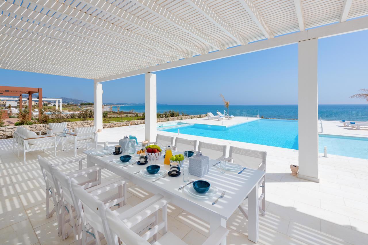 Maria&Nada Beachfront Villas Kolymbia Exterior foto